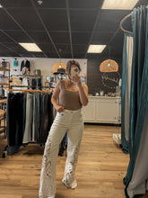 Load image into Gallery viewer, Bayeas High Rise Lace Embroidered Wide Leg Pants