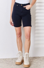 Load image into Gallery viewer, (In-Store) Judy Blue Full Size High Waist Tummy Control Bermuda Shorts