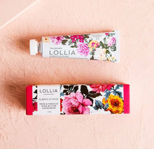 Load image into Gallery viewer, Lollia Always In Rose Mini Handcreme
