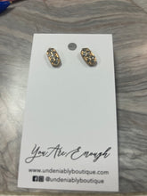 Load image into Gallery viewer, Geo Gold Baguette Earrings
