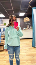 Load image into Gallery viewer, (In-Store) Fleece 3/4 zip Sweater
