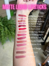 Load image into Gallery viewer, Hydrating Matte Liquid Lipstick
