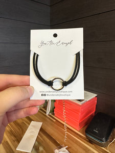 Gold Circle Choker