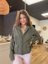 Load image into Gallery viewer, Dunne Twill Knit Stretch Blazer
