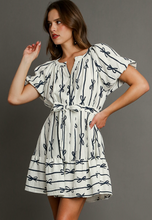 Load image into Gallery viewer, Bow Ribbon Print Dress
