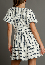 Load image into Gallery viewer, Bow Ribbon Print Dress
