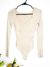 Load image into Gallery viewer, Ribbed Long Sleeve Bodysuit
