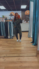 Load and play video in Gallery viewer, The Olive Cord Trench Coat
