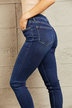 Load image into Gallery viewer, Mid Rise Slim Jeans Non Distressed
