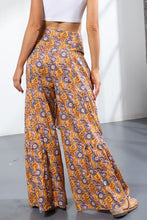 Load image into Gallery viewer, Printed High-Rise Tied Culottes
