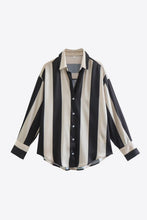 Load image into Gallery viewer, Striped Dropped Shoulder Shirt
