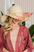 Load image into Gallery viewer, Floral Sunhat
