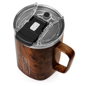 Toddy 16oz Brumate Coffee Mug in Walnut