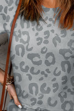 Load image into Gallery viewer, Leopard Round Neck Tee
