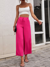 Load image into Gallery viewer, High Waist Slit Wide Leg Pants
