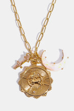 Load image into Gallery viewer, Constellation and Moon Pendant Copper Necklace
