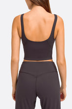 Load image into Gallery viewer, Deep V-Neck Crop Sports Bra
