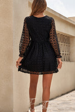 Load image into Gallery viewer, Buttoned Empire Waist Lace Dress
