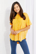 Load image into Gallery viewer, Waffle Knit Top in Yellow Gold
