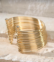 Load image into Gallery viewer, Multi Layered Cuff Bracelet
