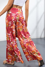 Load image into Gallery viewer, Printed High-Rise Tied Culottes
