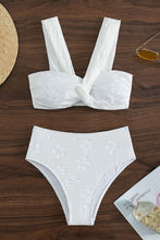 Load image into Gallery viewer, Textured Twisted Detail Bikini Set
