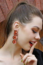 Load image into Gallery viewer, BOO Beaded Dangle Earrings
