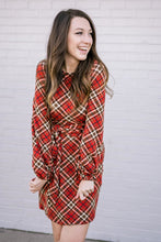 Load image into Gallery viewer, The Perfect Plaid Dress
