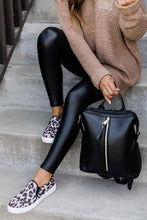 Load image into Gallery viewer, Faux Leather Leggings - Curvy &amp; Regular
