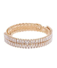 Load image into Gallery viewer, Double Row CZ Bracelet
