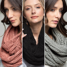 Load image into Gallery viewer, Basic Soft Knit Infinity Scarf
